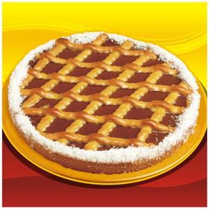 Mini pastafrola de dulce de leche 